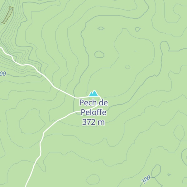 Map of Pech de Peloffe