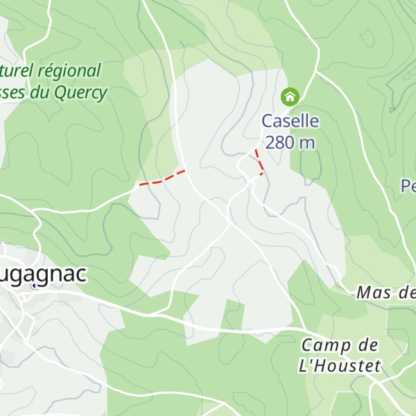 Map of Caselle