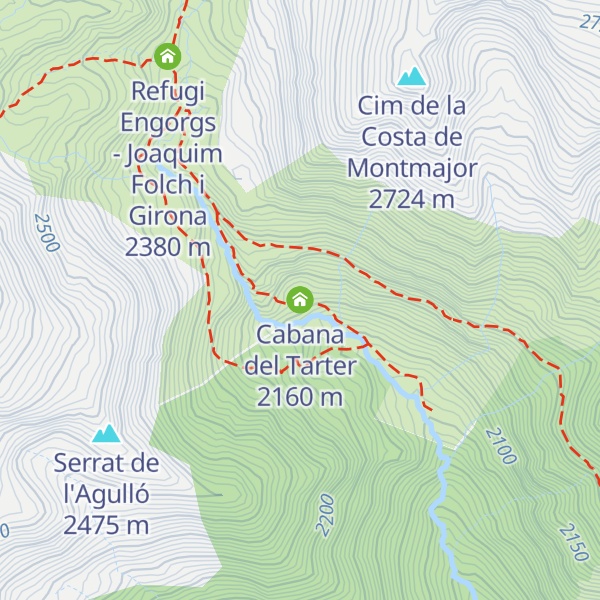 Map of Cabana del Tarter