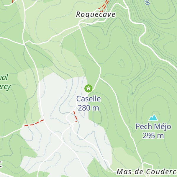 Map of Caselle