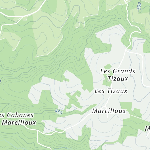 Map of Puy Châssagnoux