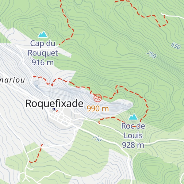 Map of Roc Marot