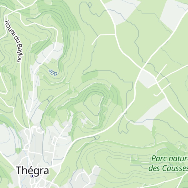 Map of Pech de la Gasconne
