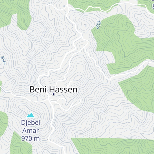 Map of Sra el Houdjra