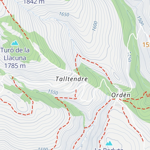 Map of Cal Tendre Sidró