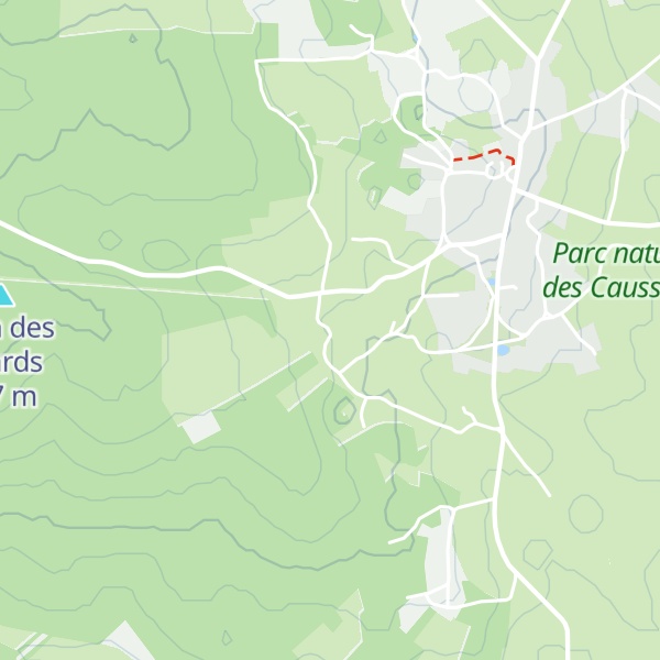 Map of Caselle