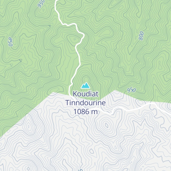 Map of Koudiat Tinndourine