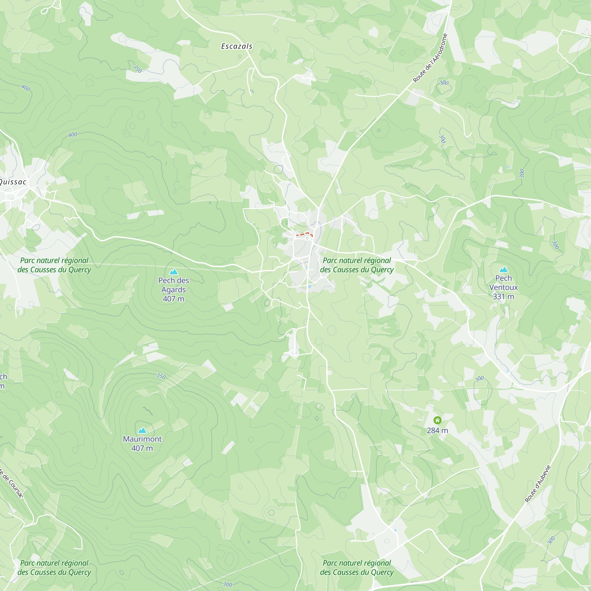 Caselle map