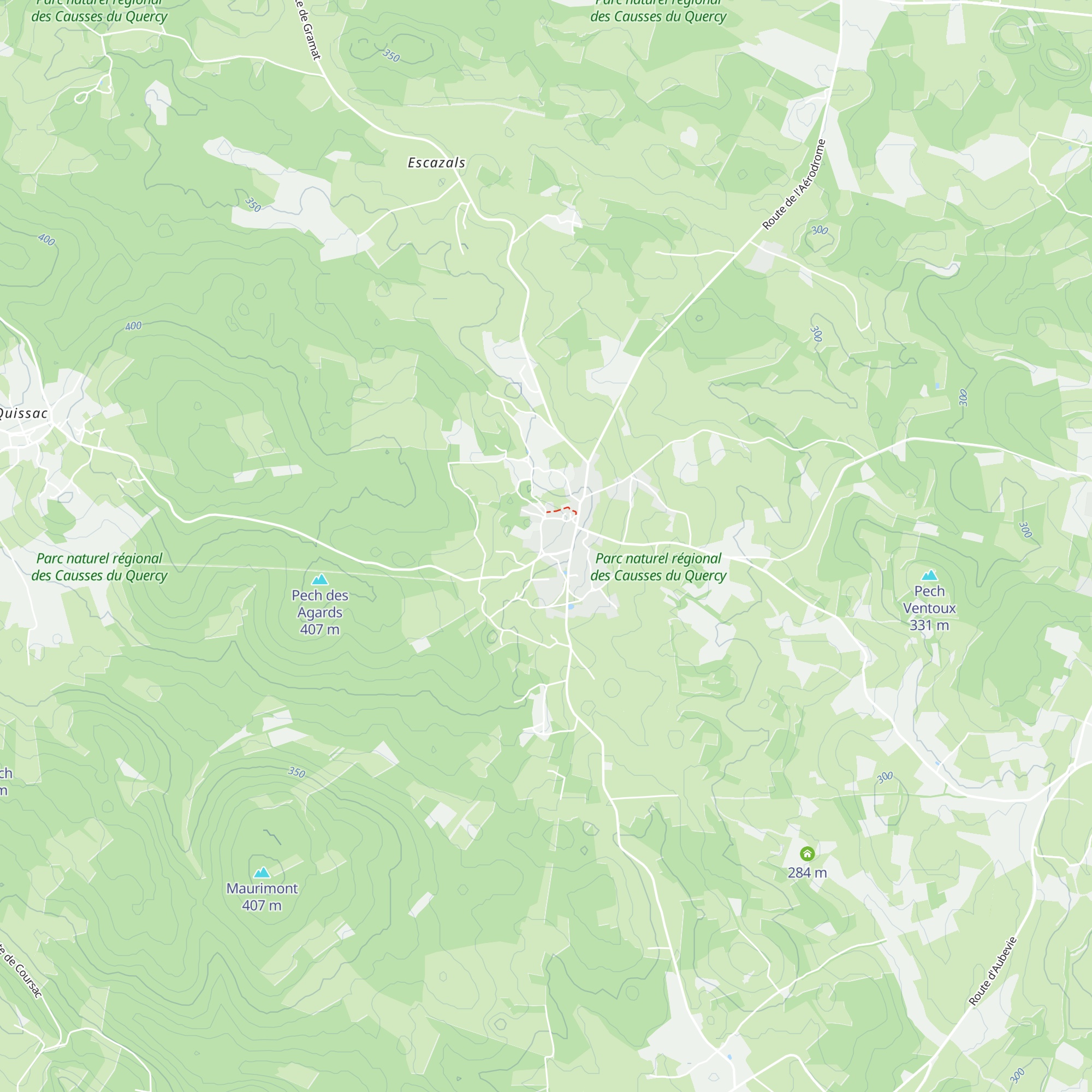 Caselle map