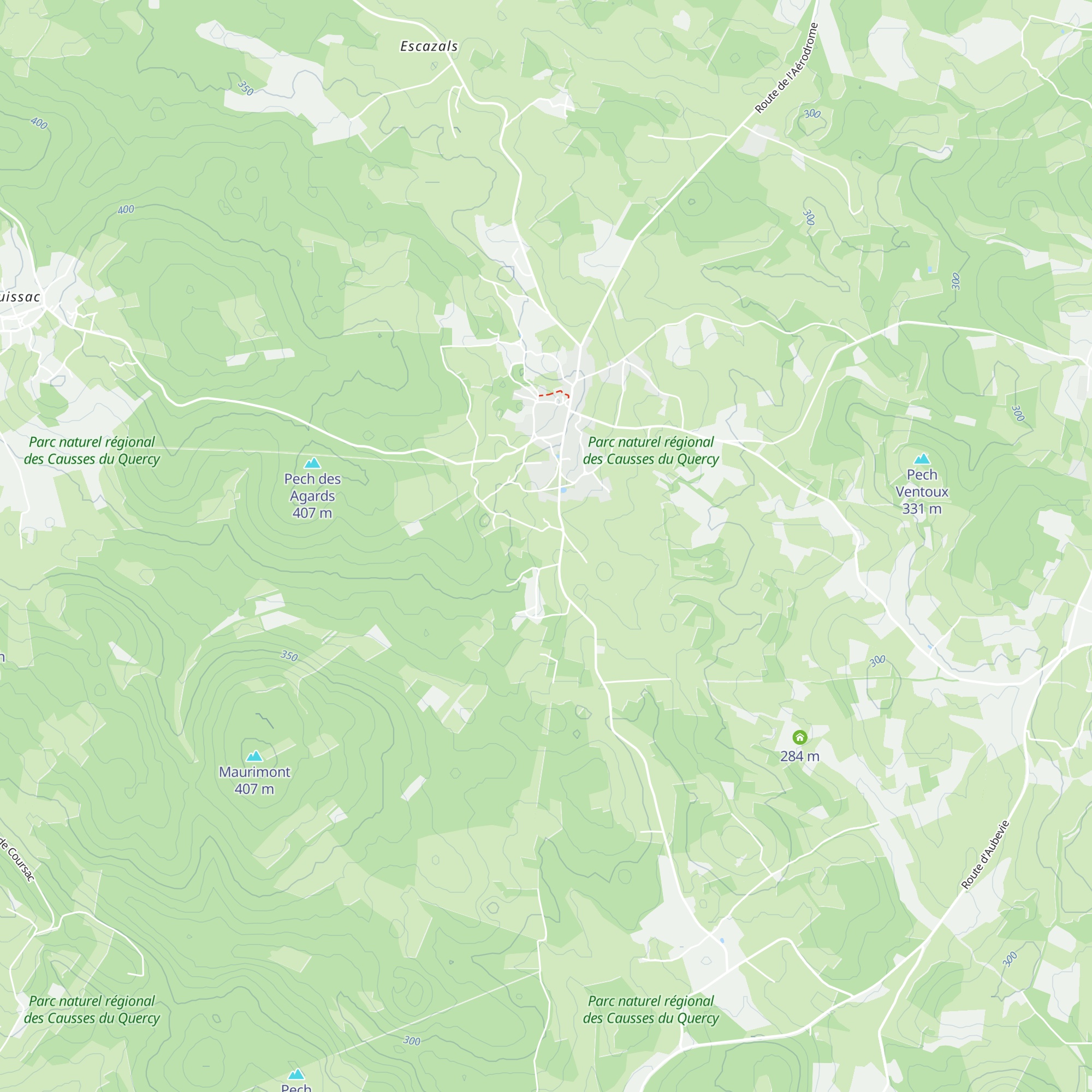 Caselle map