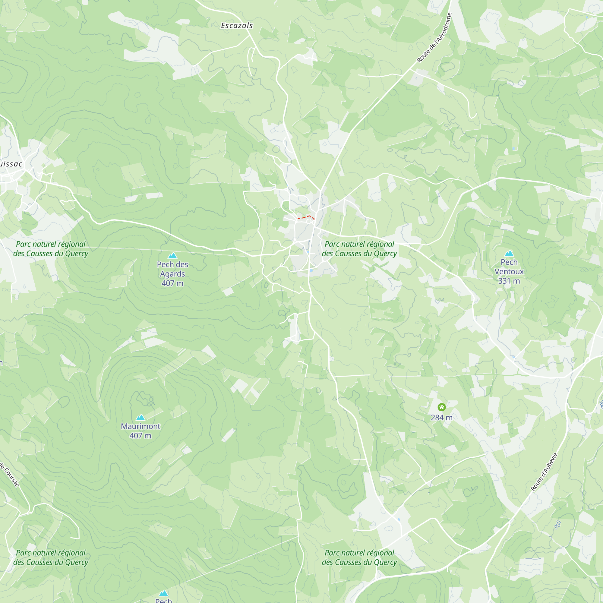 Caselle map