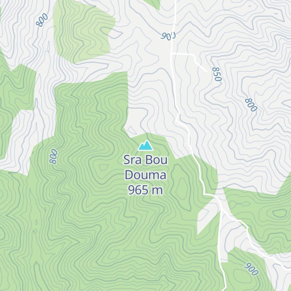 Map of Sra Bou Douma