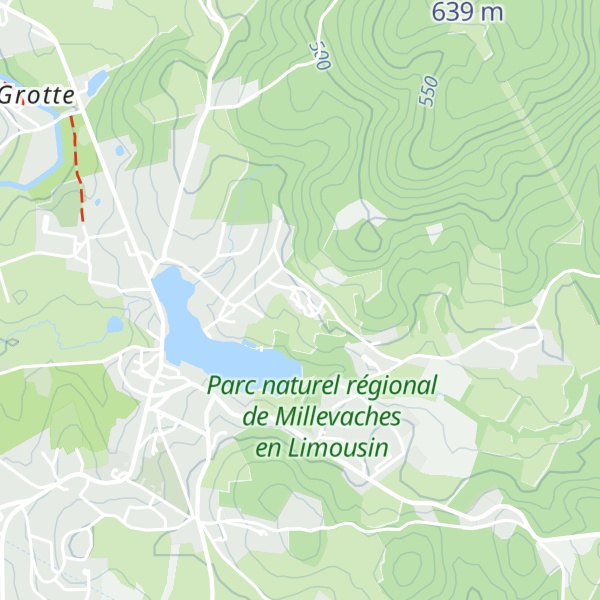 Map of Gîtes de l'Étang