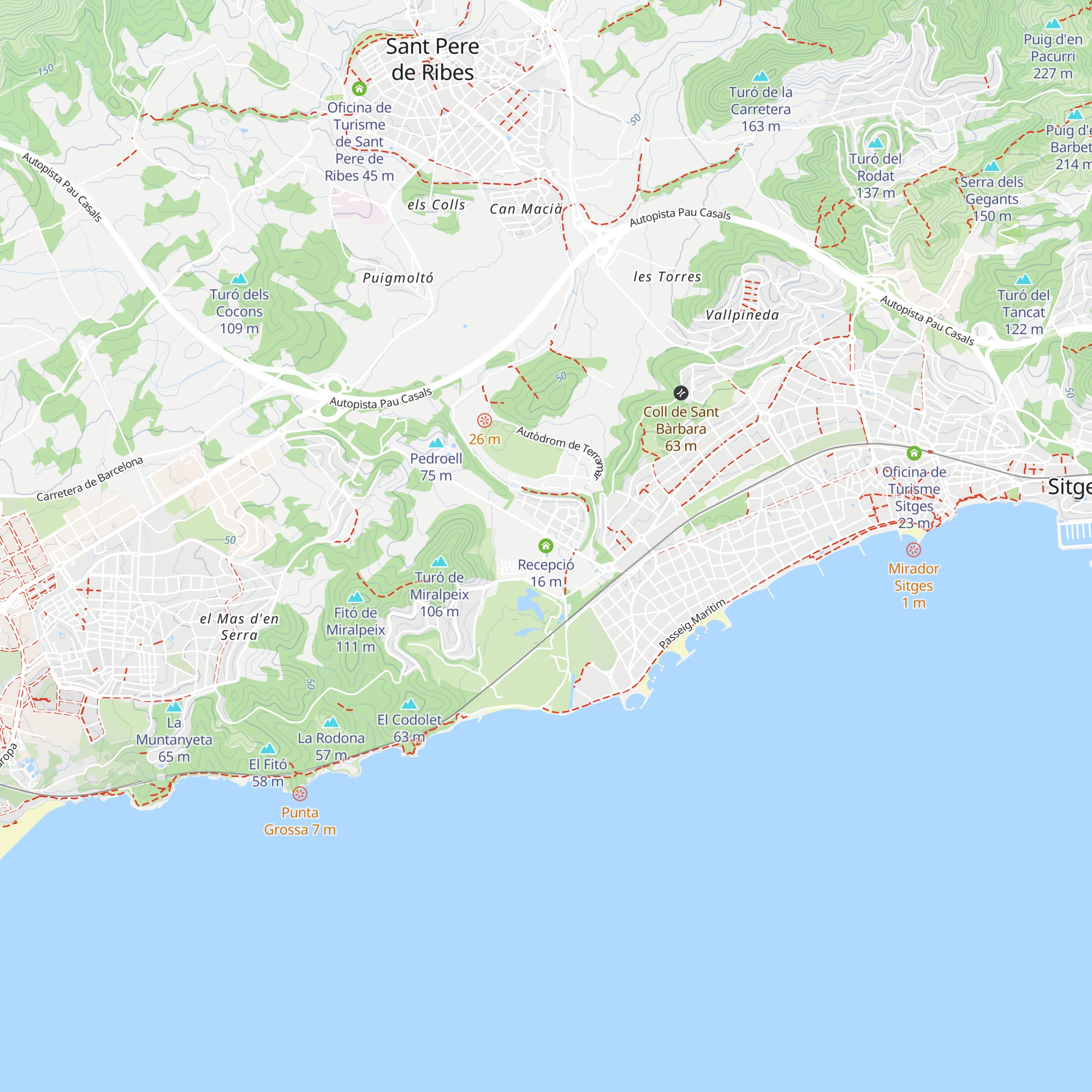 Recepció map