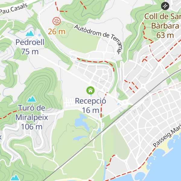 Map of Recepció