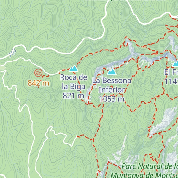 Map of Savina Inferior