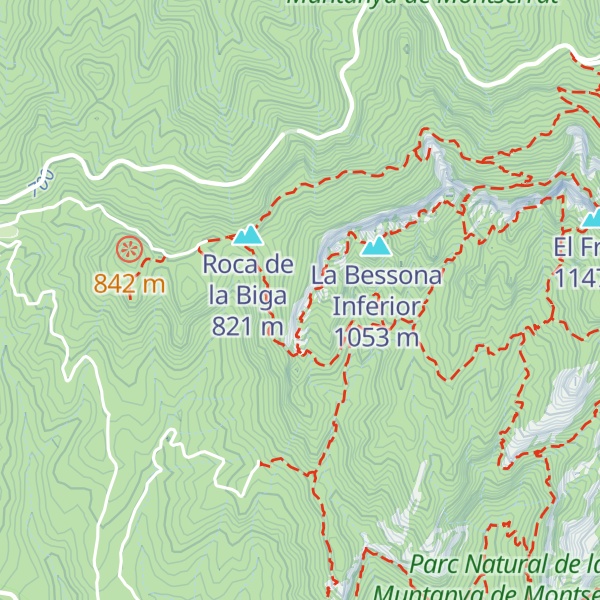 Map of Savina Superior