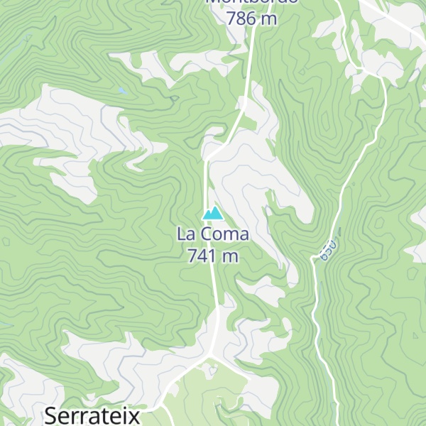 Map of La Coma