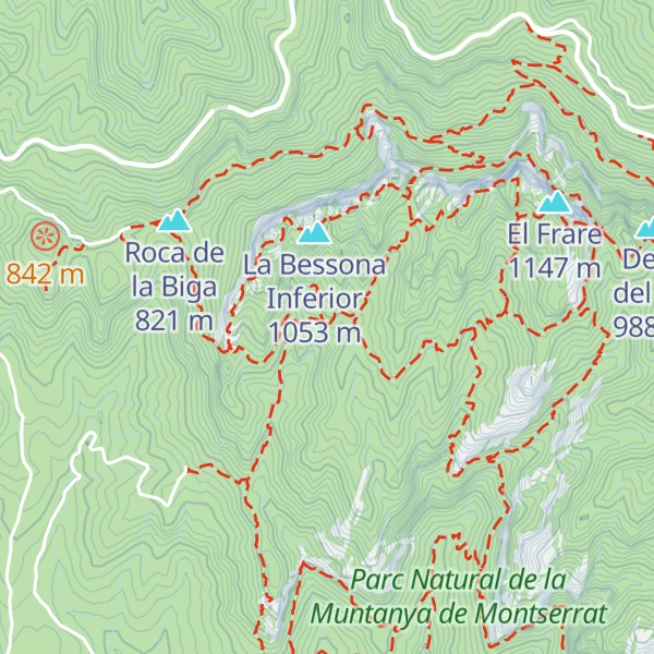 Map of Refugi Vicenç Barbé