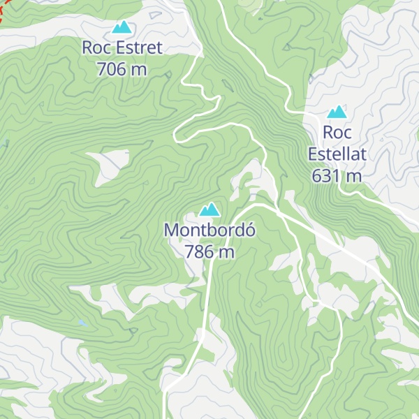 Map of Montbordó