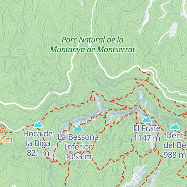 Map of La Cadireta
