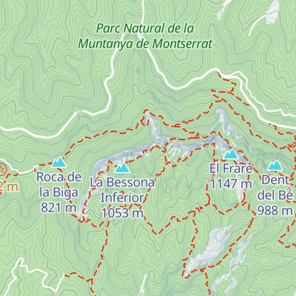 Map of Agulla Xica de la Miranda (Petitona)
