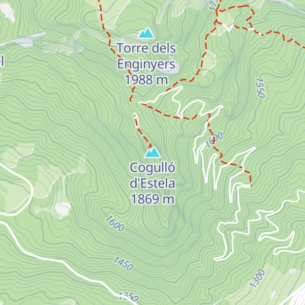 Map of Cogulló d'Estela