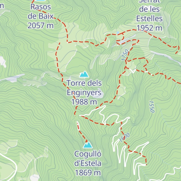 Map of Roca d'Auró