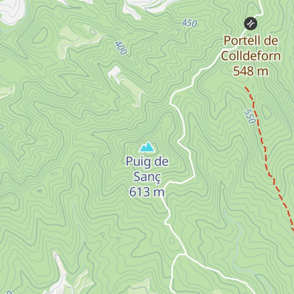 Map of Puig de Sanç