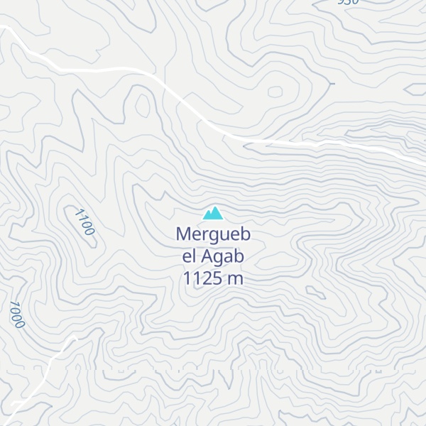 Map of Mergueb el Agab