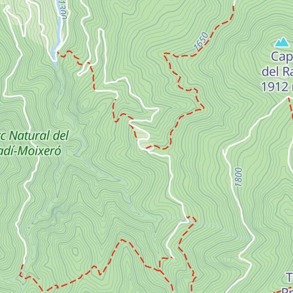 Map of Refugi de Cortals de l'Ingla