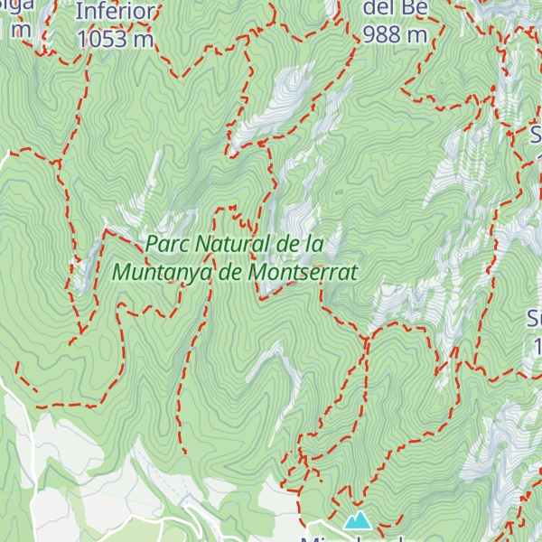 Map of Roca Vella o La Proa