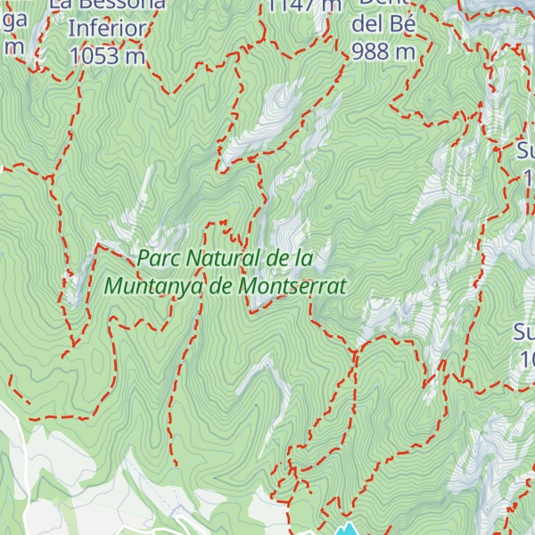Map of Agulla de les Formigues o Veïna del Musclet