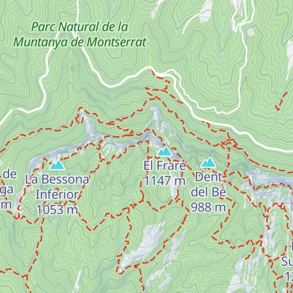 Map of La Monja