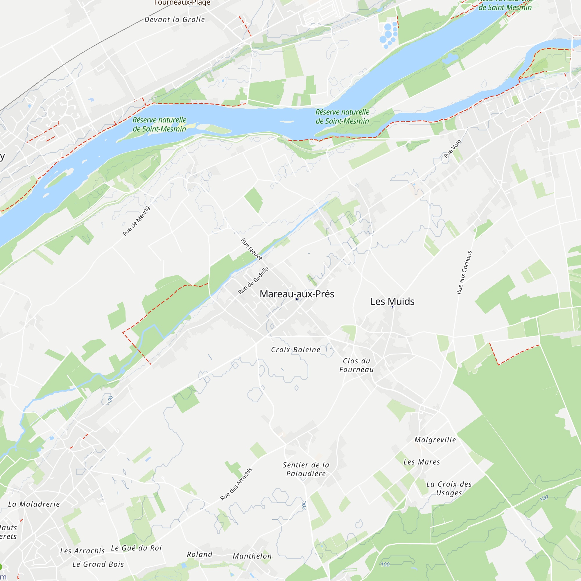Gîte de Charmeville map