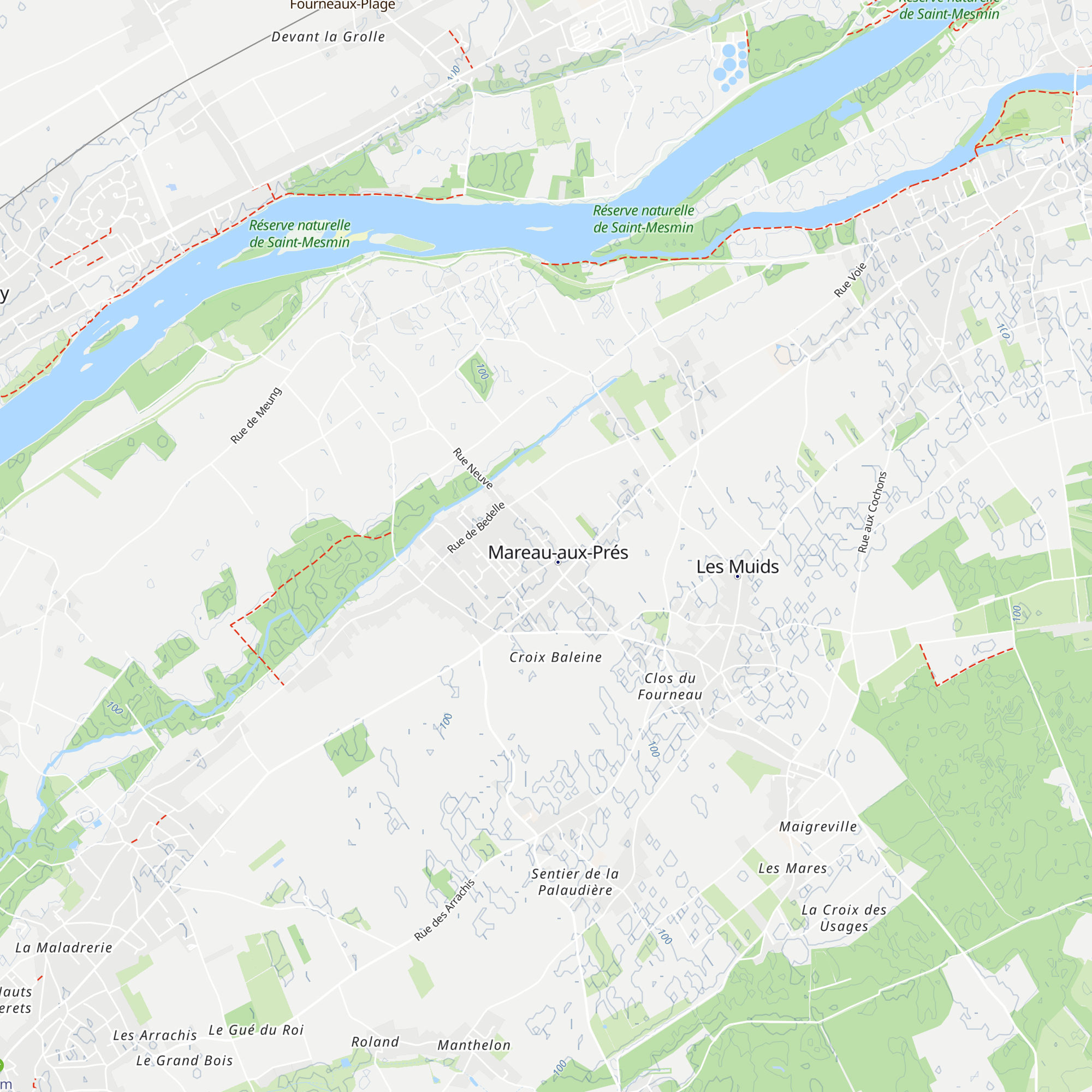Gîte de Charmeville map