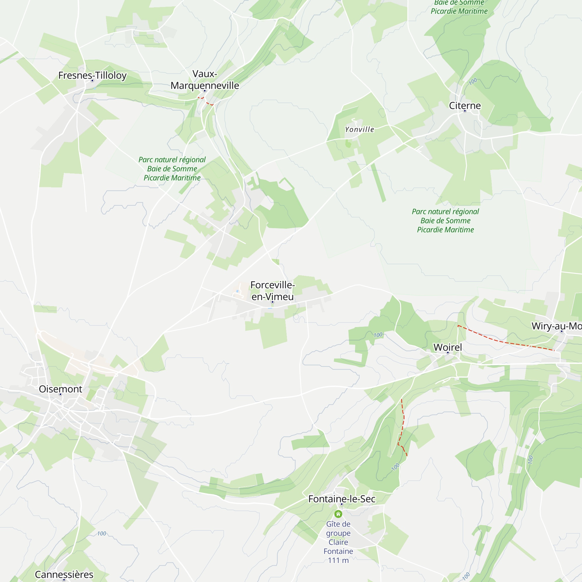 Gîte des Prés map