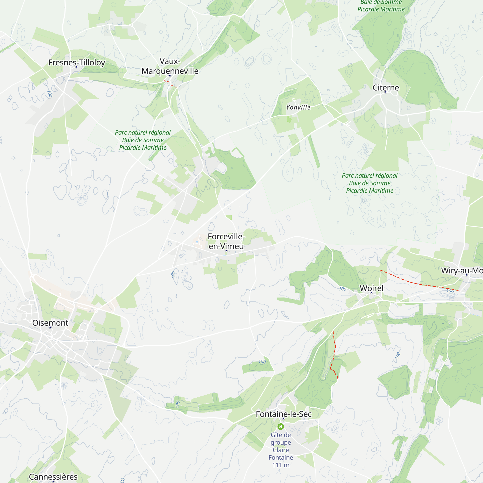 Gîte des Prés map