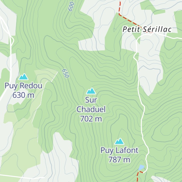Map of Sur Chaduel