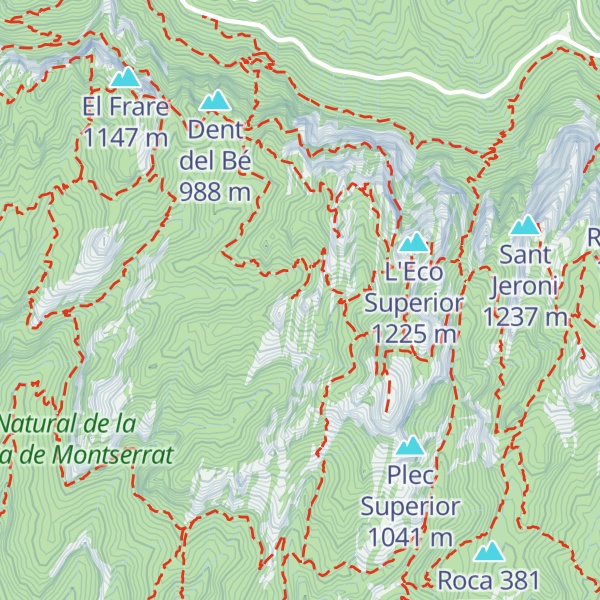 Map of La Desapercebuda