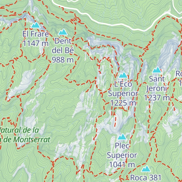 Map of El Cilindre