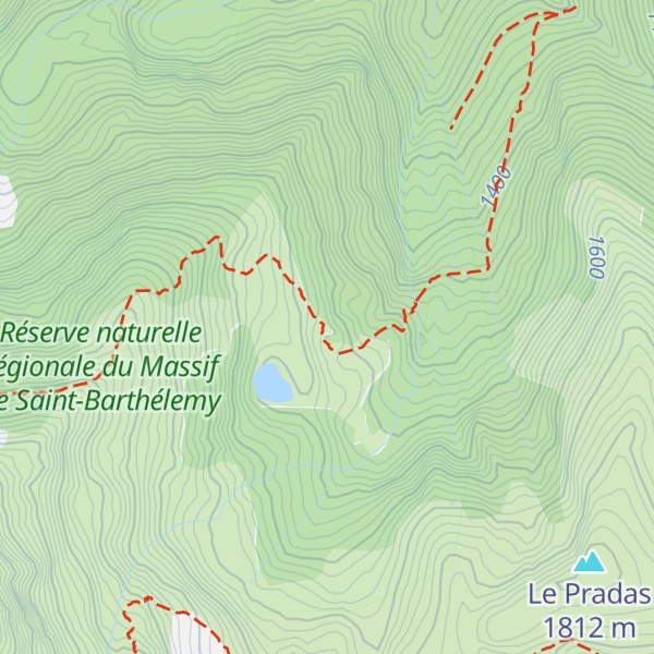 Map of Jasse de Pratmau
