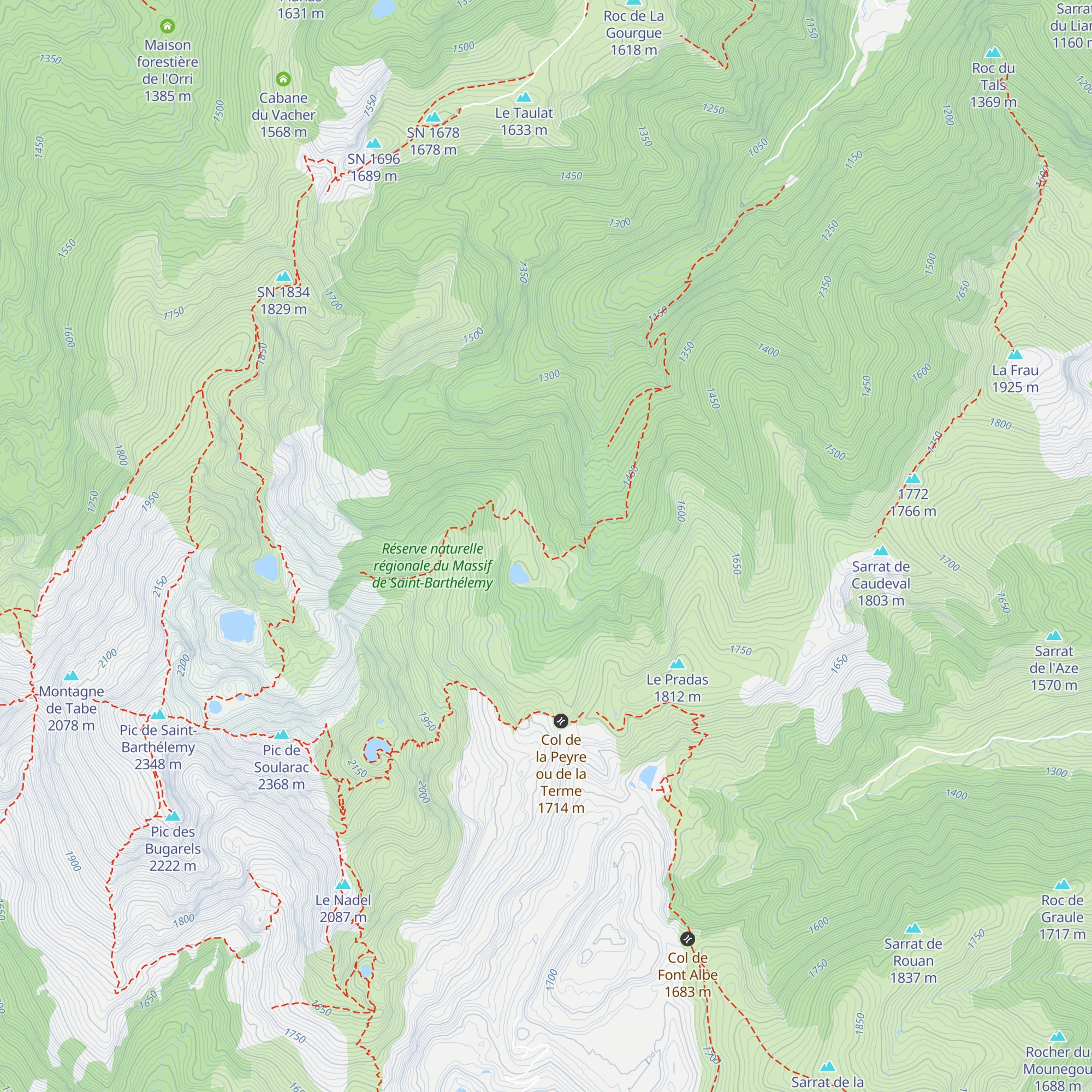 Jasse de Pratmau map