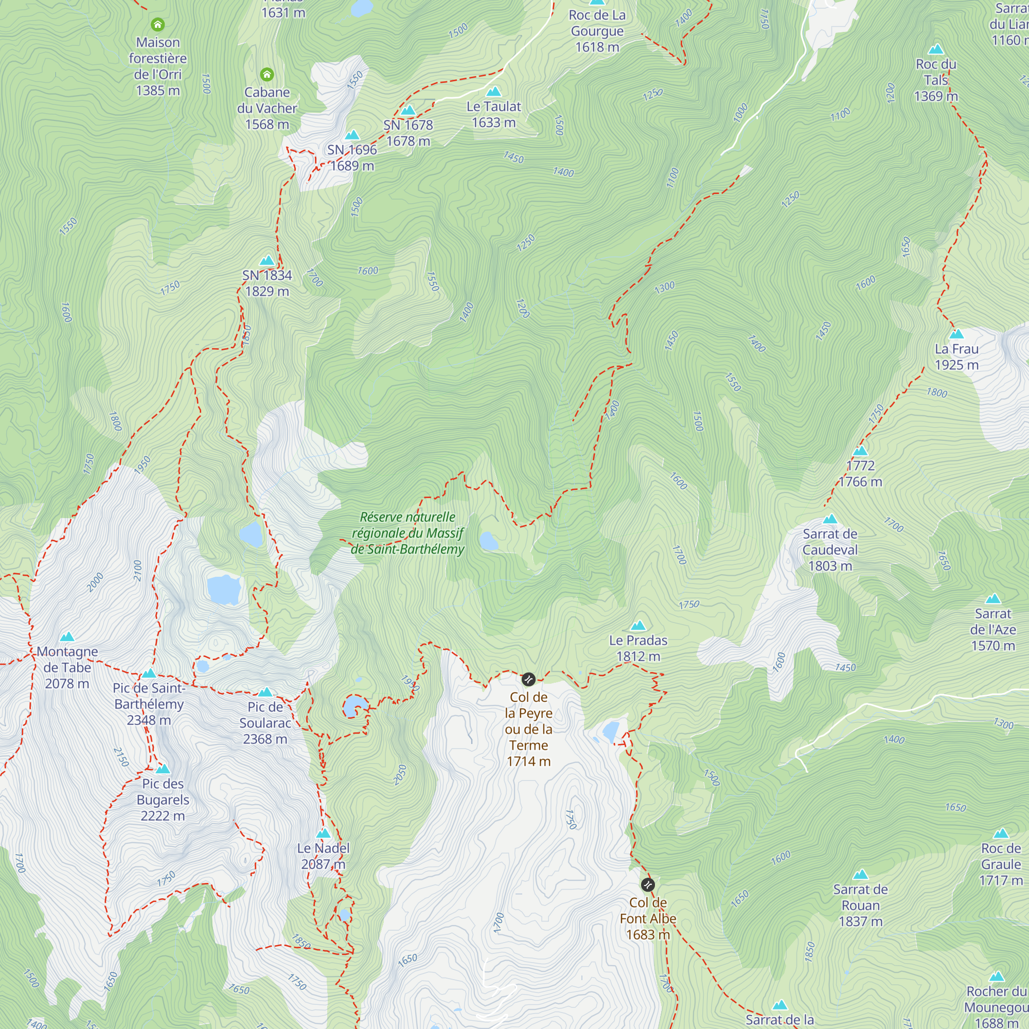 Jasse de Pratmau map