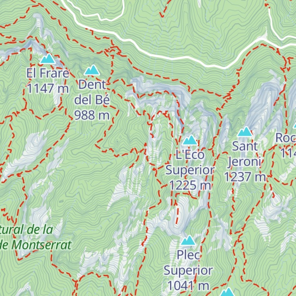 Map of Roca de la Taula d'en Bernat