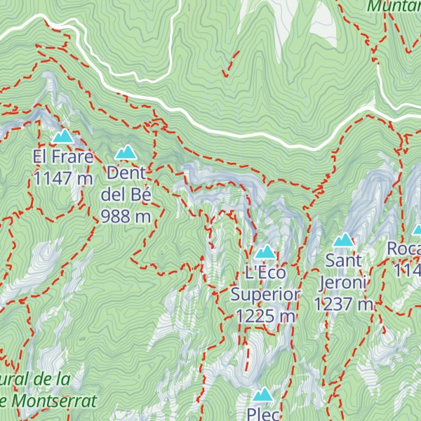 Map of Miranda dels Aurons