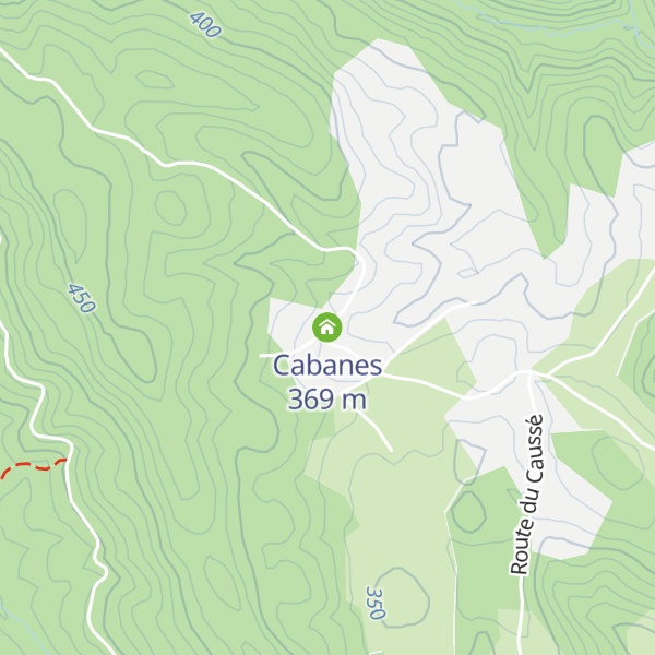 Map of Cabanes