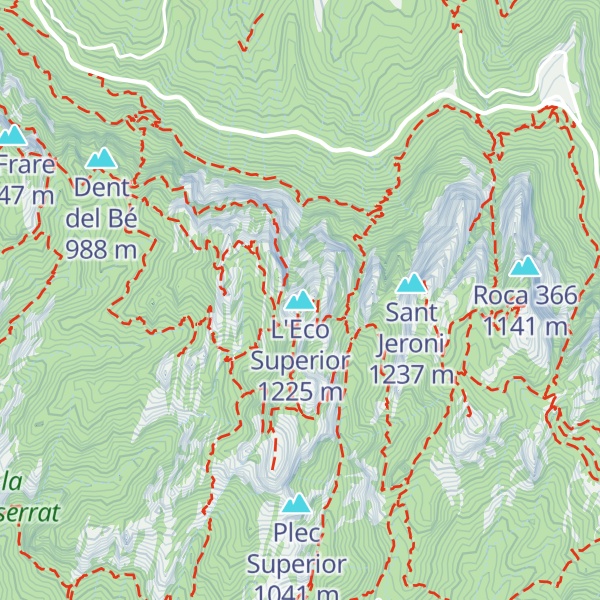 Map of L'Eco Superior