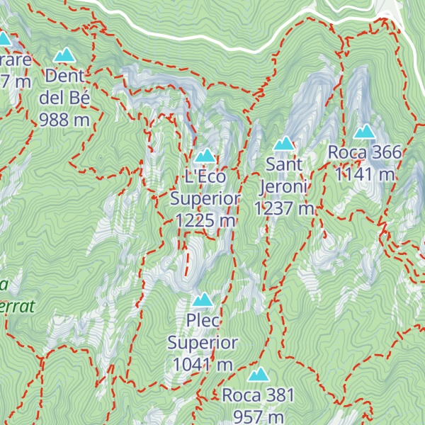 Map of La Salamandra