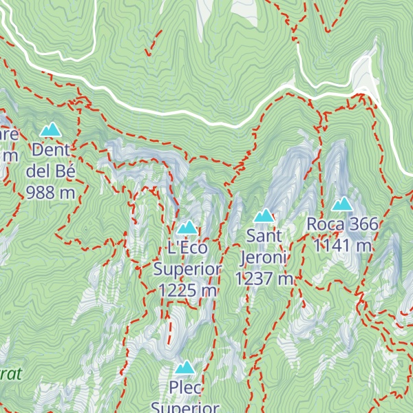 Map of Cap del Camell
